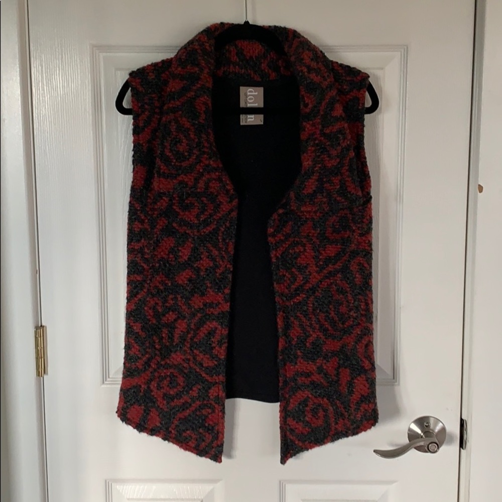 Dolan Anthropology Sweater Vest Cardigan small